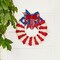 4th of July Bow Red White Blue Wreath Bows Patriotic Decoration for Memorial Day, Veteran's Day (9.5 x 13 inch)